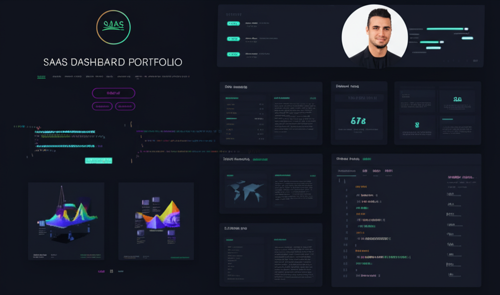 Portfolio website project screenshot
